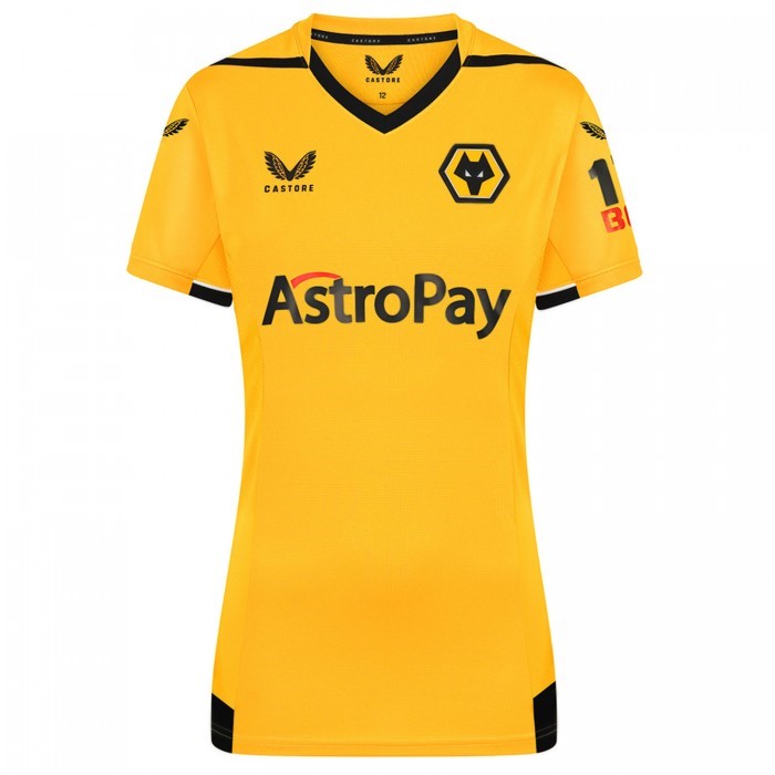 Camiseta Wolves Replica Primera Ropa Mujer 2022/23